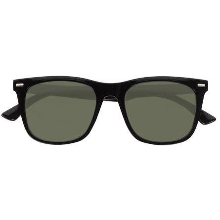 Lunettes de soleil rectangulaire Vert/Noir - Isotoner