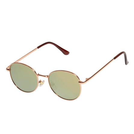 Lunettes de soleil 10-12 ans Rondes Or rose - Isotoner