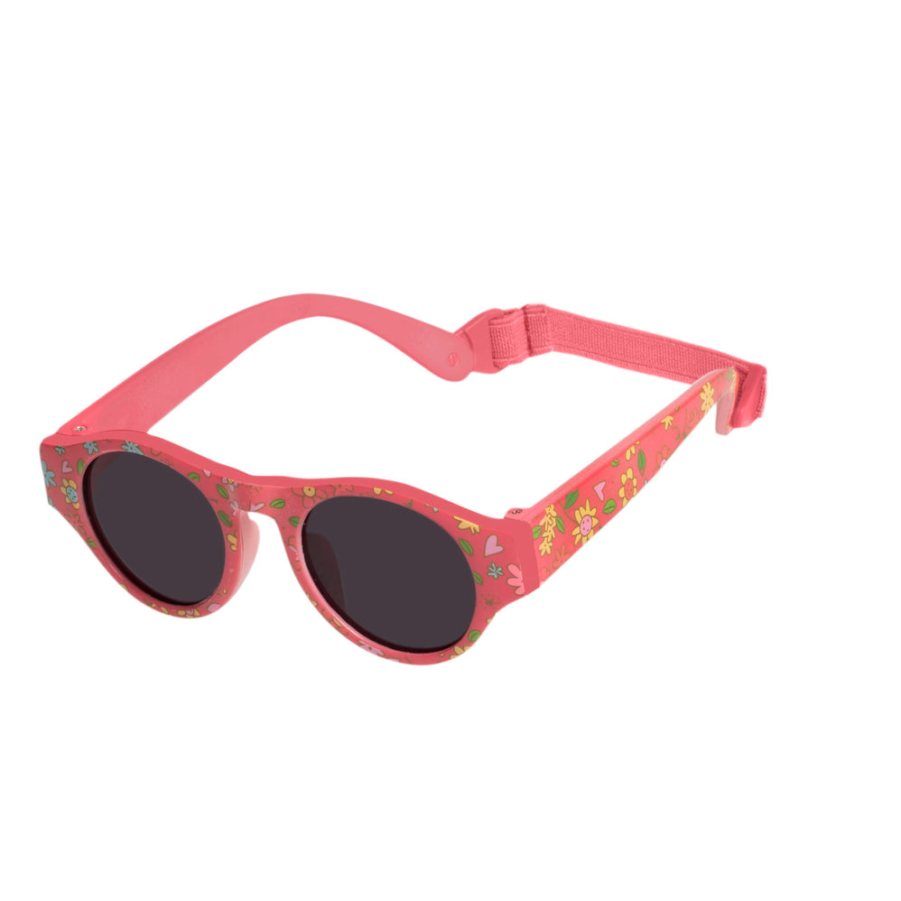 Lunettes de soleil Fille 2-3 ans Rondes Rose - Isotoner
