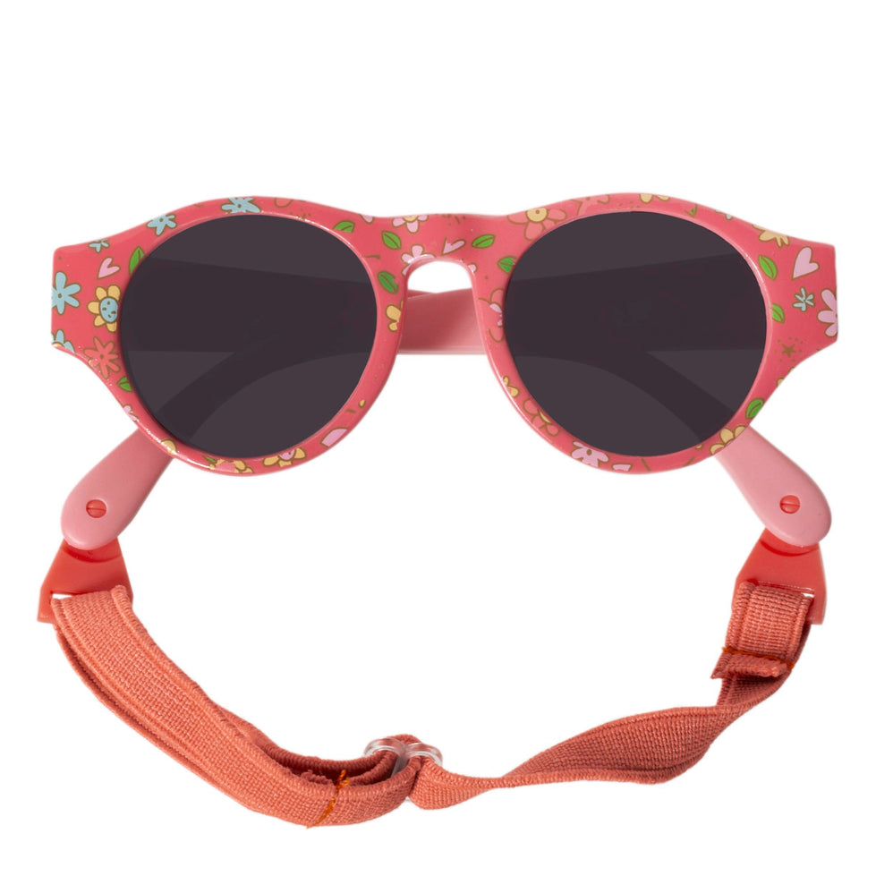 Lunettes de soleil Fille 2-3 ans Rondes Rose - Isotoner