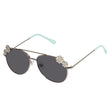 Lunettes de soleil Enfant 4-6 ans Pilote Argent