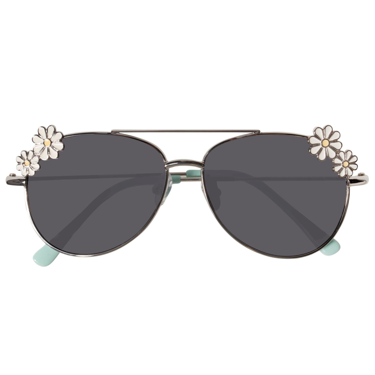 Lunettes de soleil Enfant 4-6 ans Pilote Argent