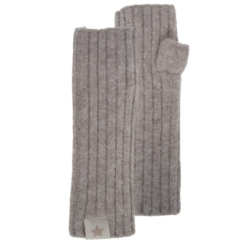 Mitaines Enfant 6/12 ans Maille Cachemire Noisette - Isotoner