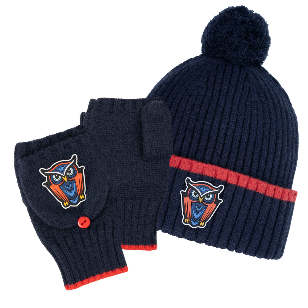 Mitaines Enfant moufles 6/8 ans Marine - Isotoner