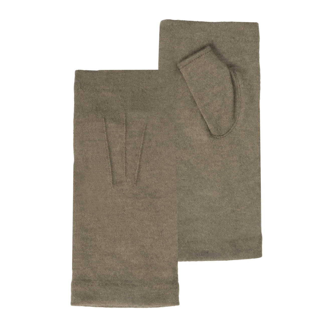 Mitaines Femme Laine Kaki