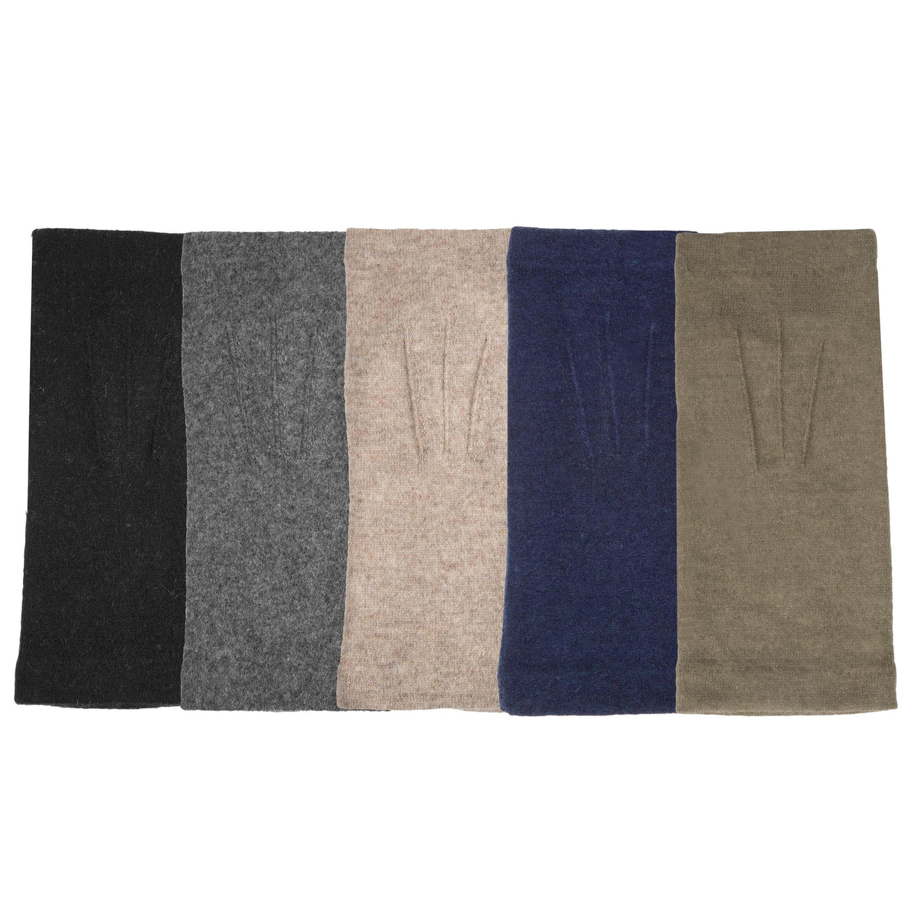 Mitaines Femme en Laine Beige