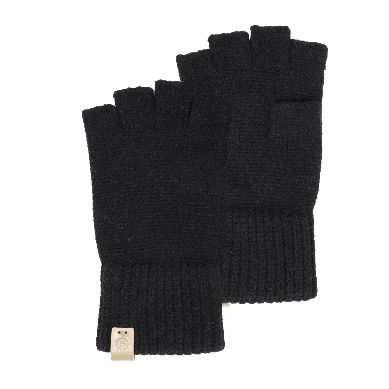 Mitaines Femme maille Noir