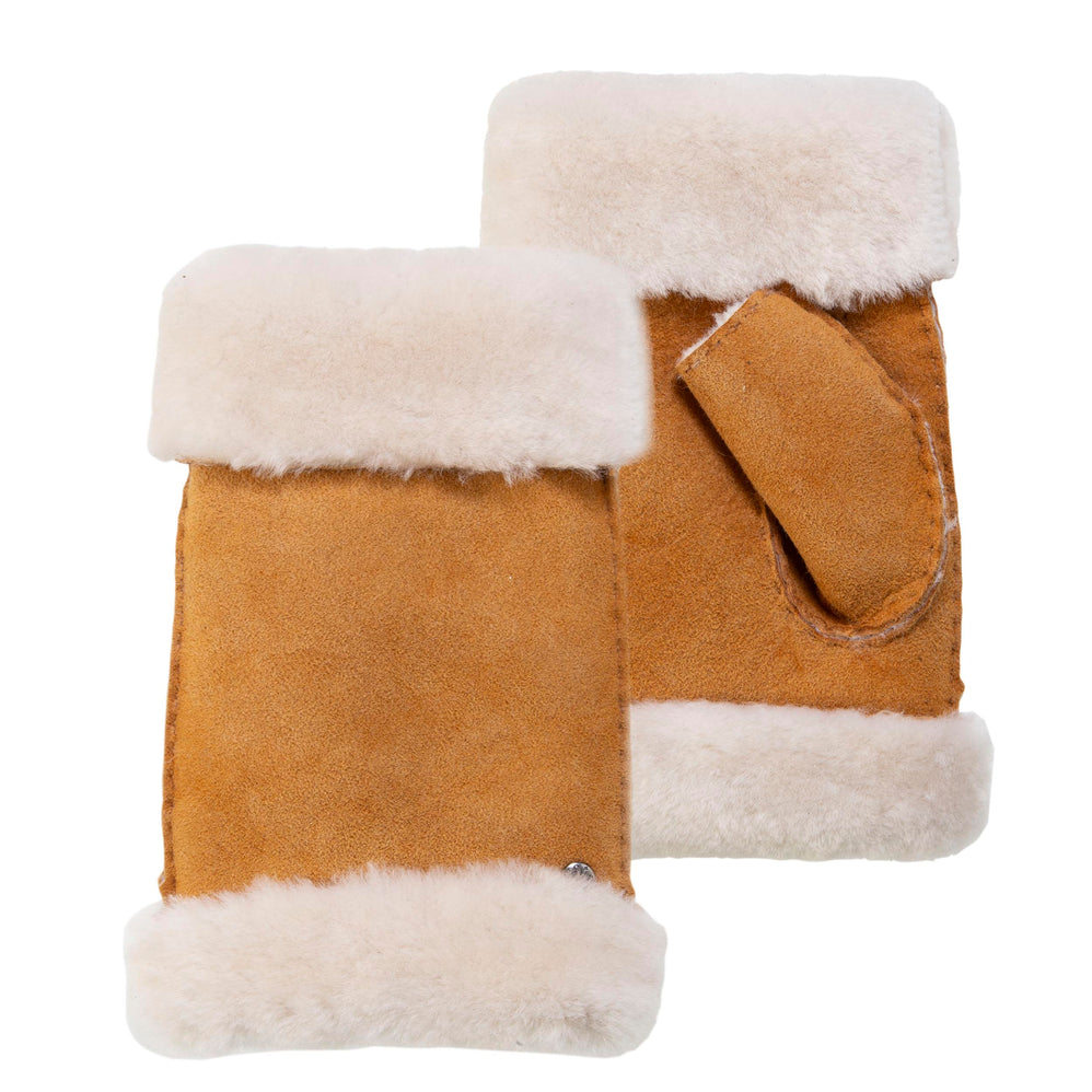 Mitaines Femme cuir chaud Caramel - Isotoner