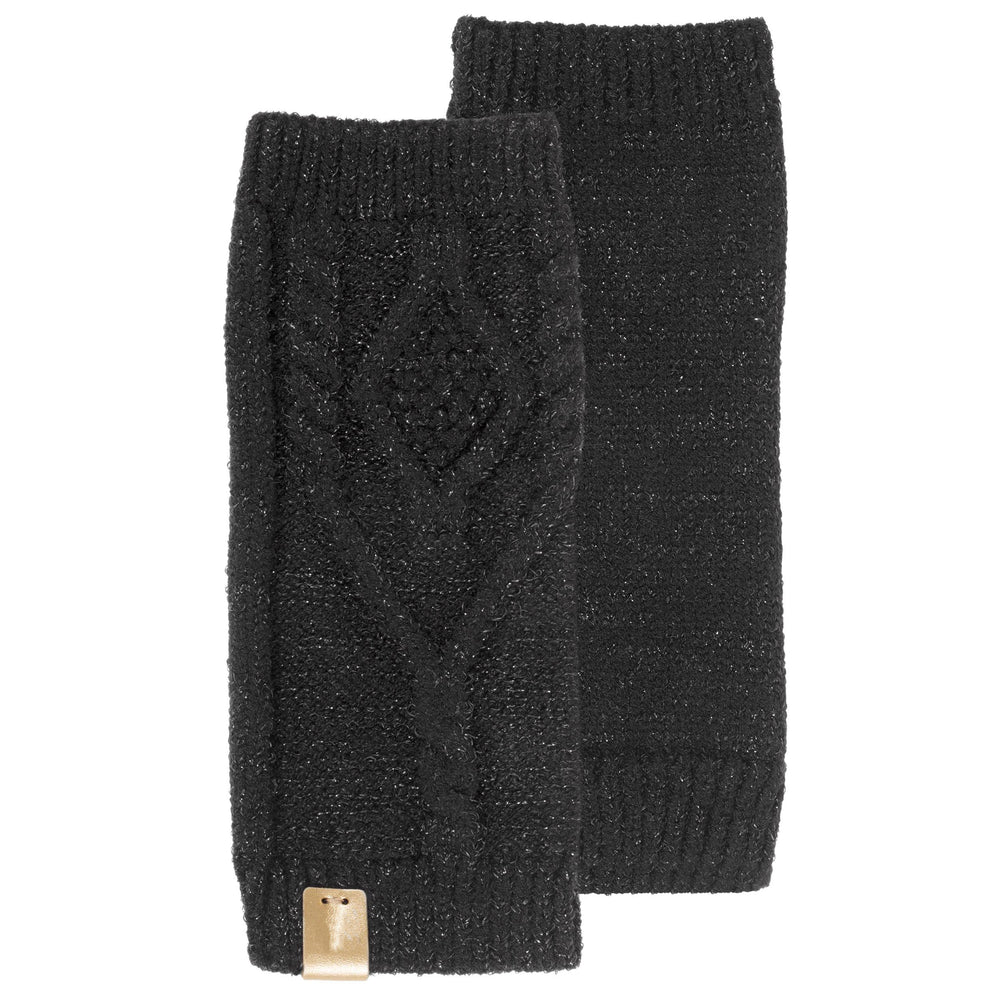 Mitaines Femme Maille Ultra-doux lurex Noir - Isotoner