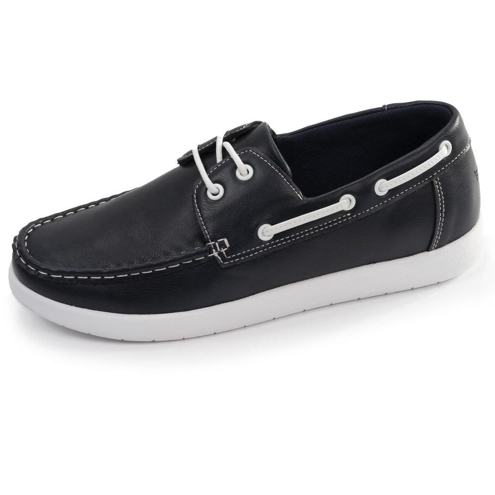 Mocassins Homme bateau Marine - Isotoner