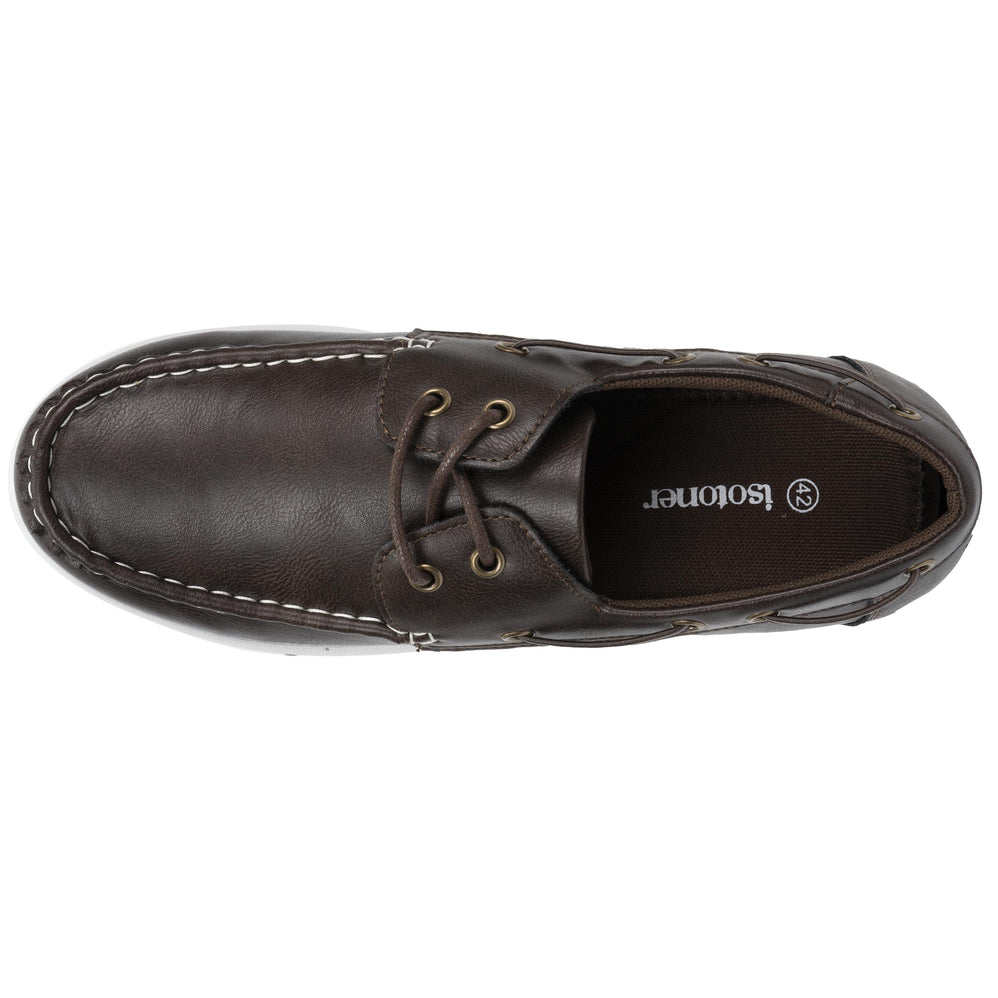 Mocassins Homme bateau Marron - Isotoner
