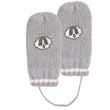 Moufles Enfant maille Soft Touch 2/4 ans Gris chien