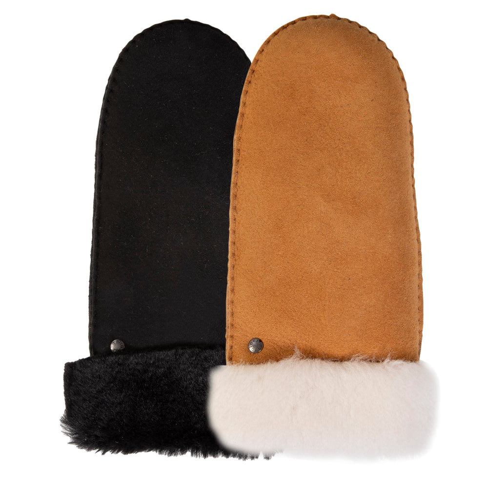 Moufles Femme cuir chaud Caramel - Isotoner