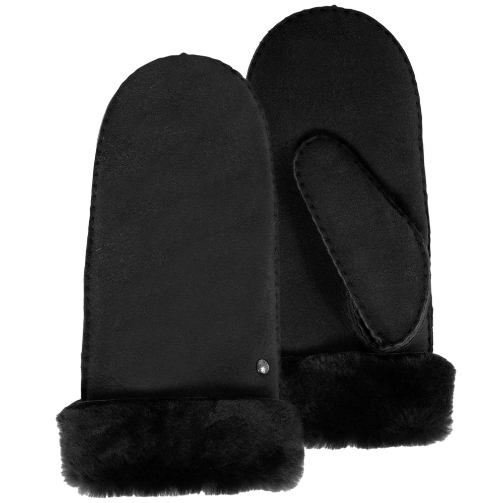 Moufles Femme cuir chaud Noir - Isotoner