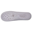Chaussons mules Femme Fleurs Gris clair