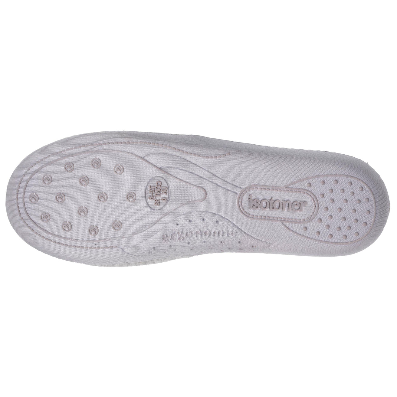 Chaussons sandales Femme Gris chiné