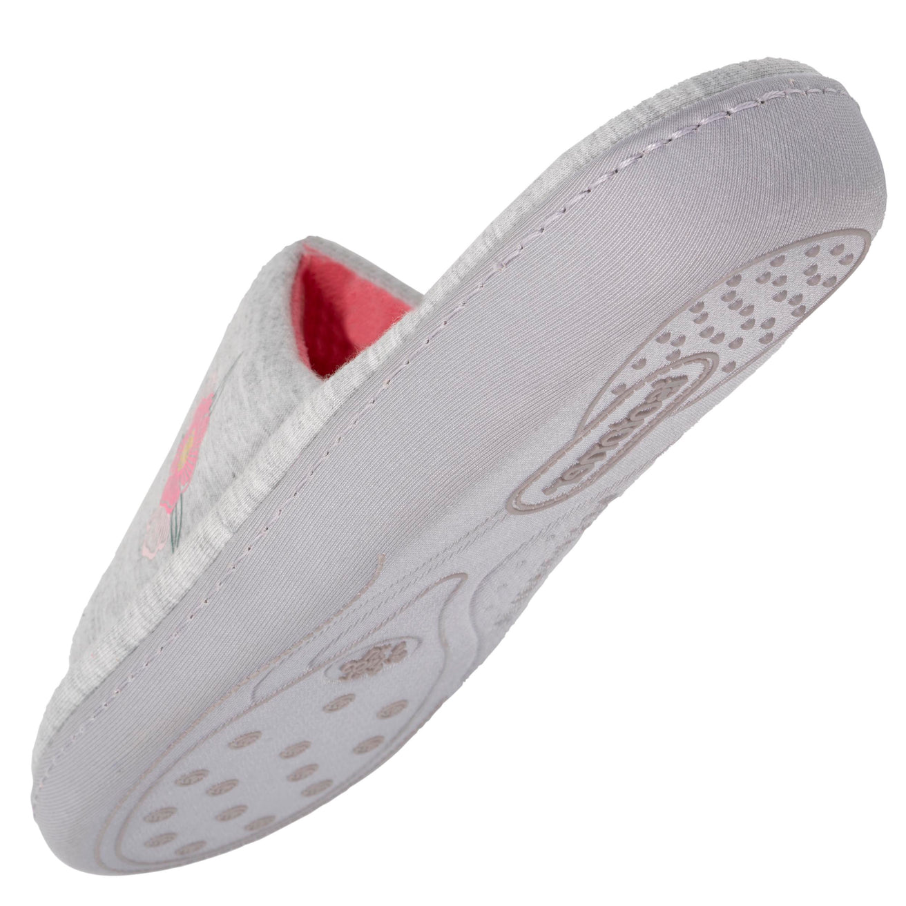Chaussons sandales Femme Gris chiné