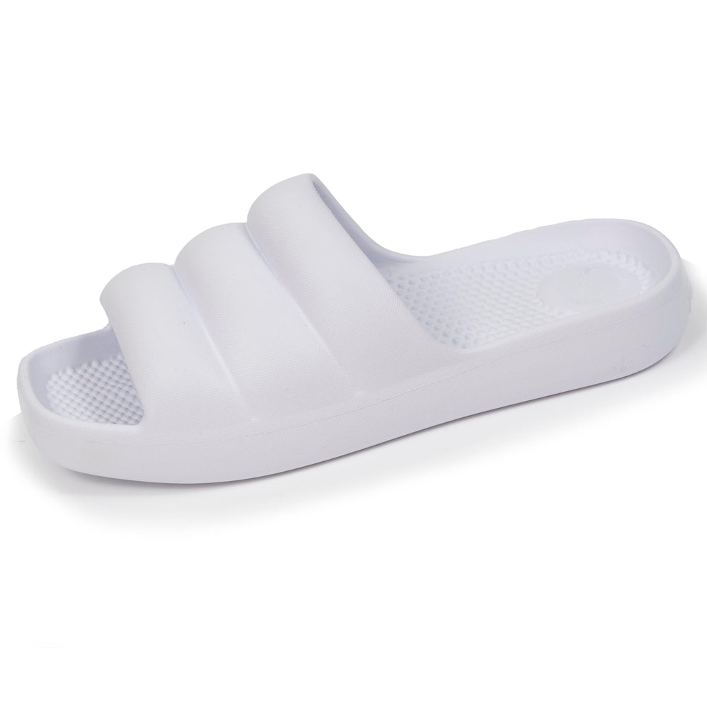 Mules Claquettes Femme EVERYWEAR™ Blanc - Isotoner