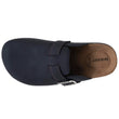 Mules Sabots Enfant confort Marine sûrpiqures