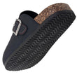 Mules Sabots Enfant confort Marine sûrpiqures