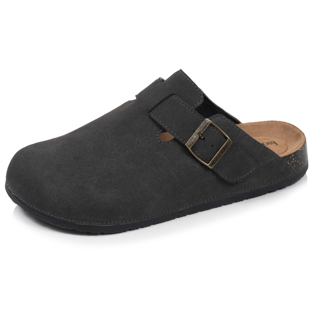 Mules Sabots Homme Gris - Isotoner