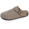 Mules-Sabots-Homme-cuir-Taupe-Isotoner-96799_ABI_1
