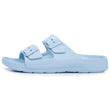 Mules claquettes Femme ajustable Bleu clair