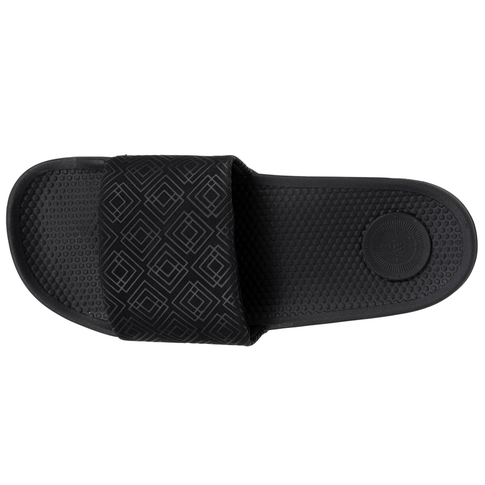 Mules claquettes Homme EVERYWEAR™ Noir logo - Isotoner