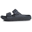 Mules claquettes Homme ajustables Gris