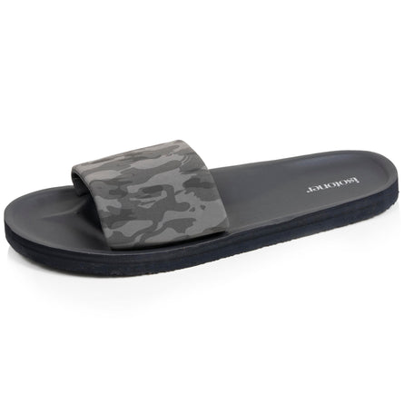 Mules claquettes Homme moulées camouflage - Isotoner