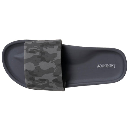 Mules claquettes Homme moulées camouflage - Isotoner