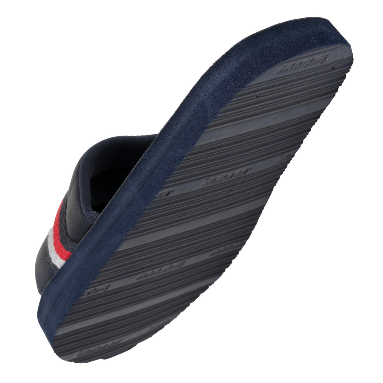 Mules claquettes Homme moulées Bleu/Rouge