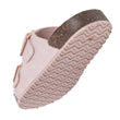 Mules sandales Enfant double bride Rose