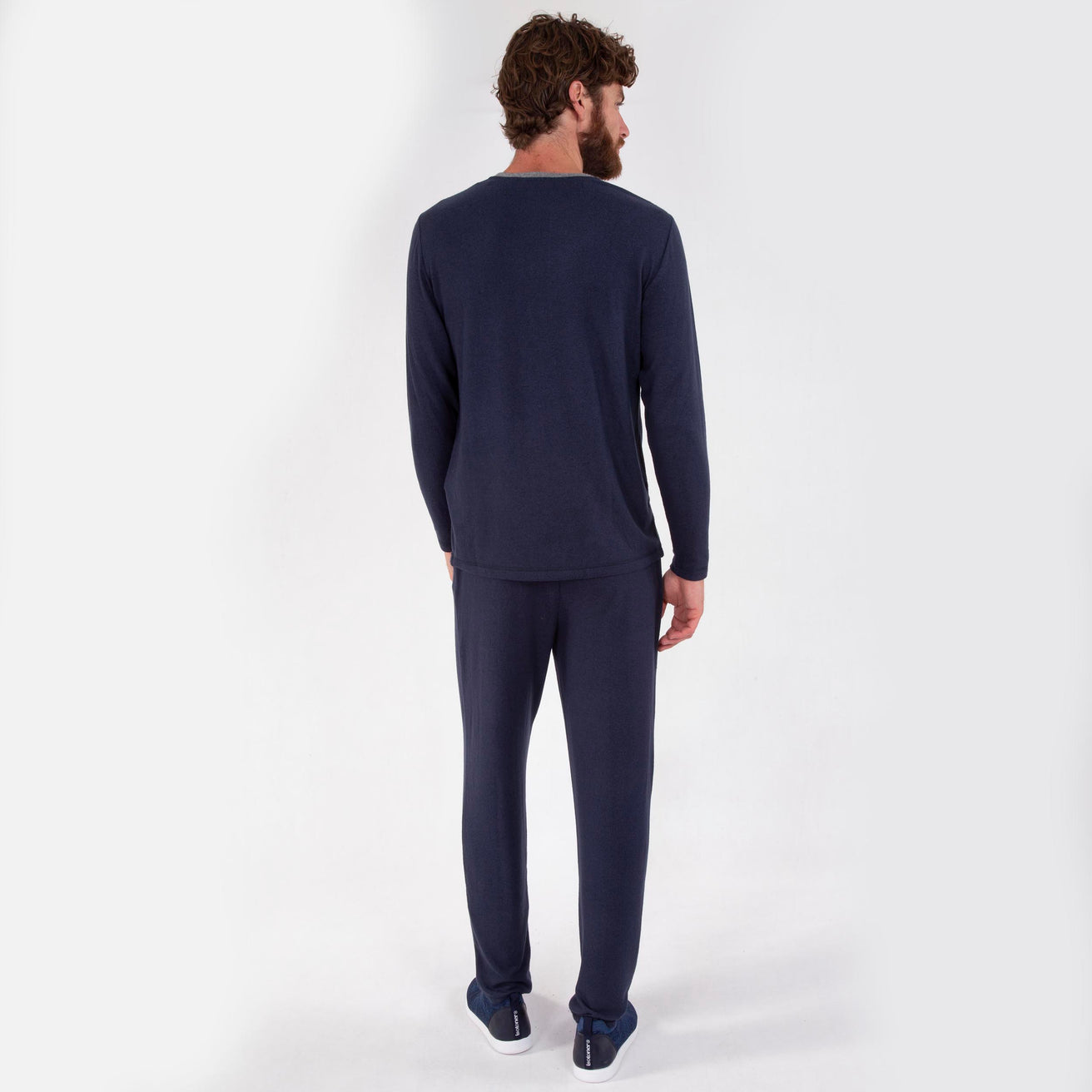 Pantalon élastique Homme Marine