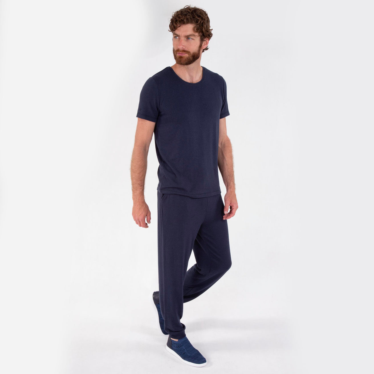 Pantalon jogger Homme Marine
