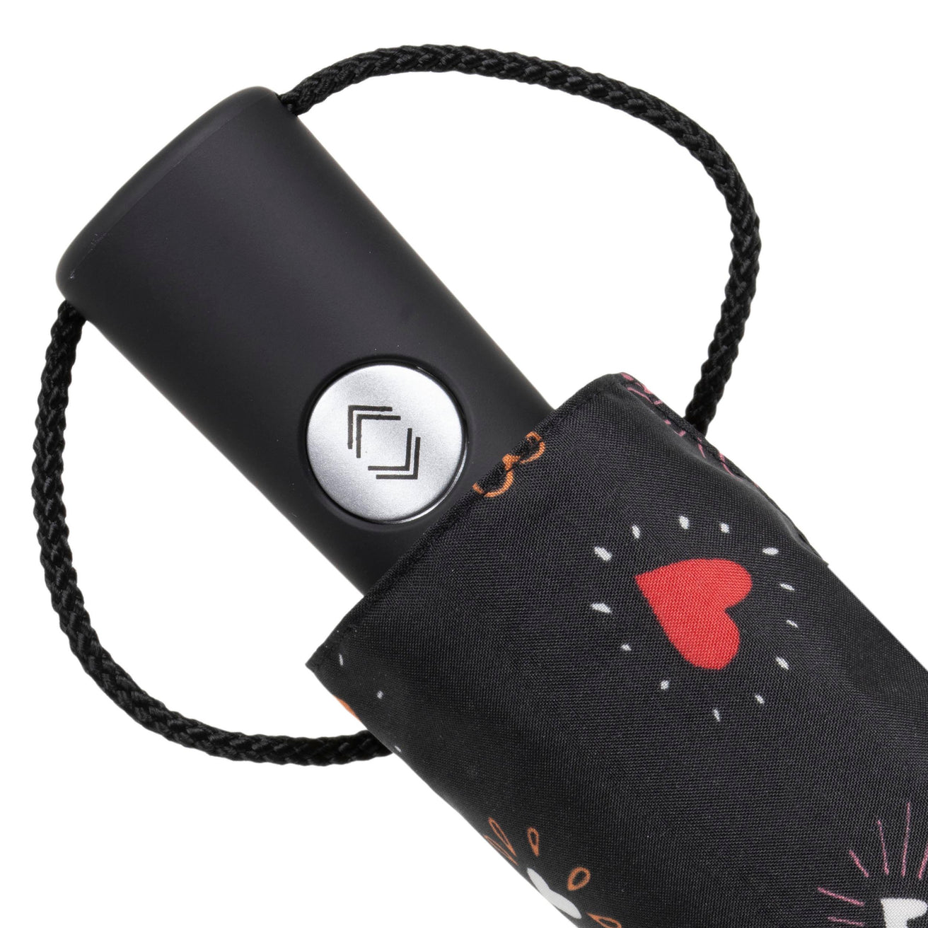 Parapluie Auto Cœur Rouge