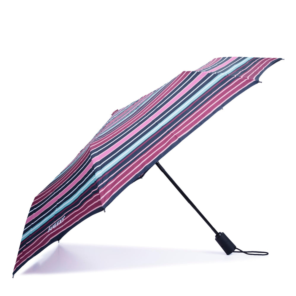 Parapluie Auto Rayures Blush - Isotoner