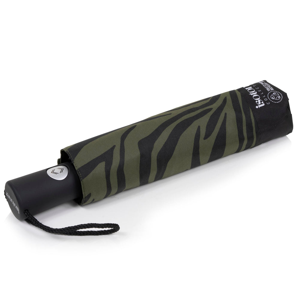 Parapluie Auto Zèbre Kaki - Isotoner