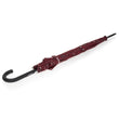 Parapluie Canne Auto Bandana Bordeaux