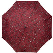 Parapluie Canne Auto Bandana Bordeaux