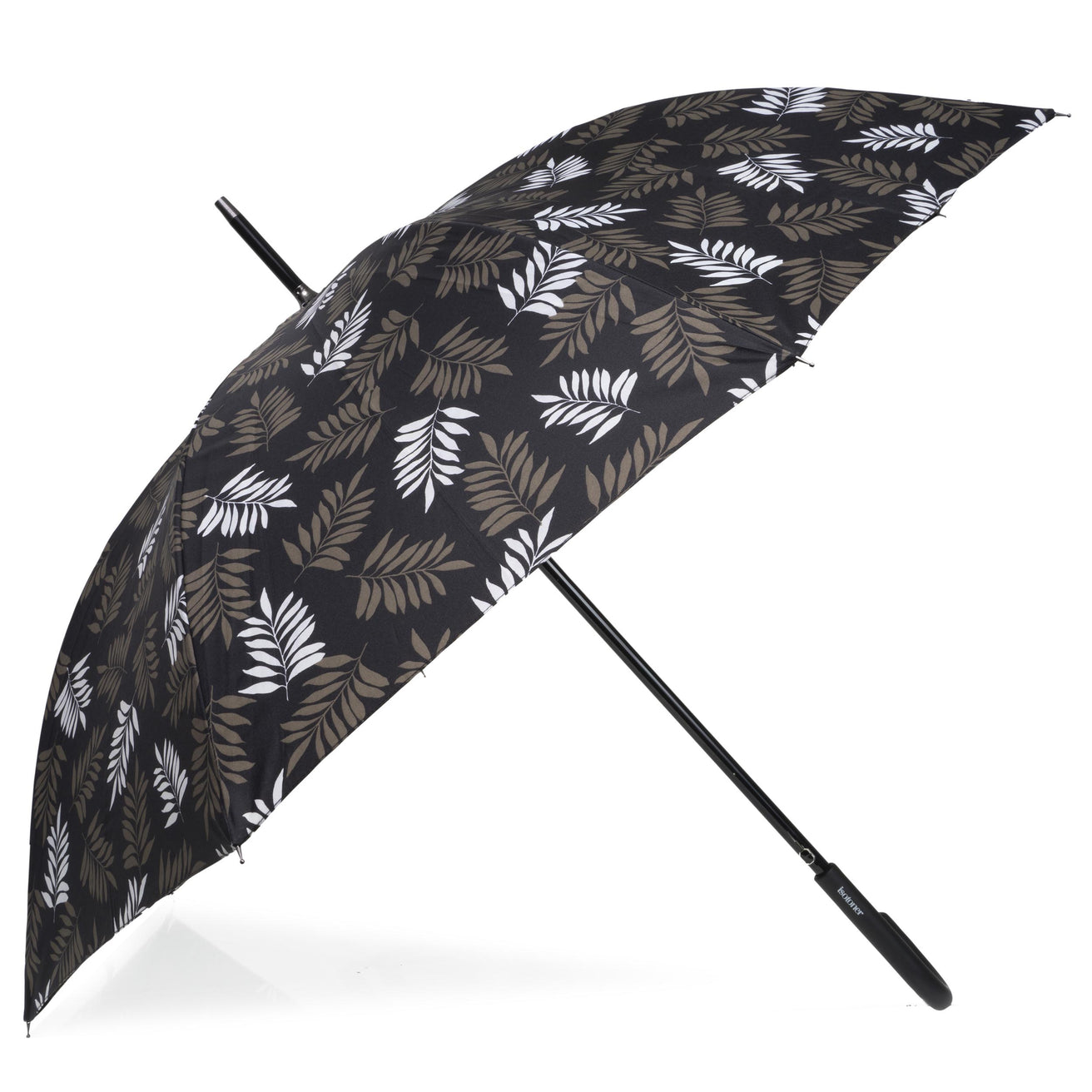 Parapluie Canne Auto Feuille Kaki