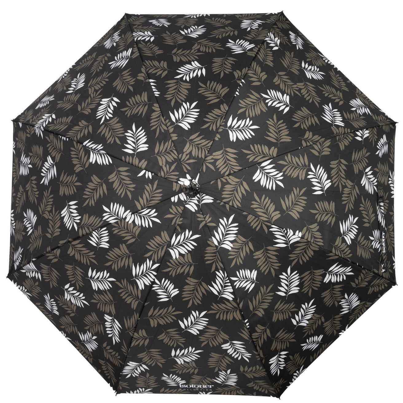 Parapluie Canne Auto Feuille Kaki
