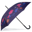 Parapluie Canne Auto Frise Bleue