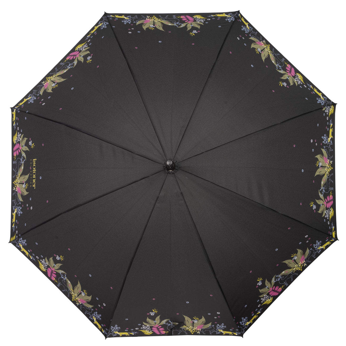 Parapluie Canne Auto Frise Cerf