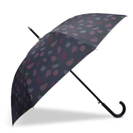Parapluie Canne Auto Pois contemporain - Isotoner