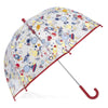 Parapluie Enfant transparent PVC/Papillons pvc/cosmonaute - Isotoner