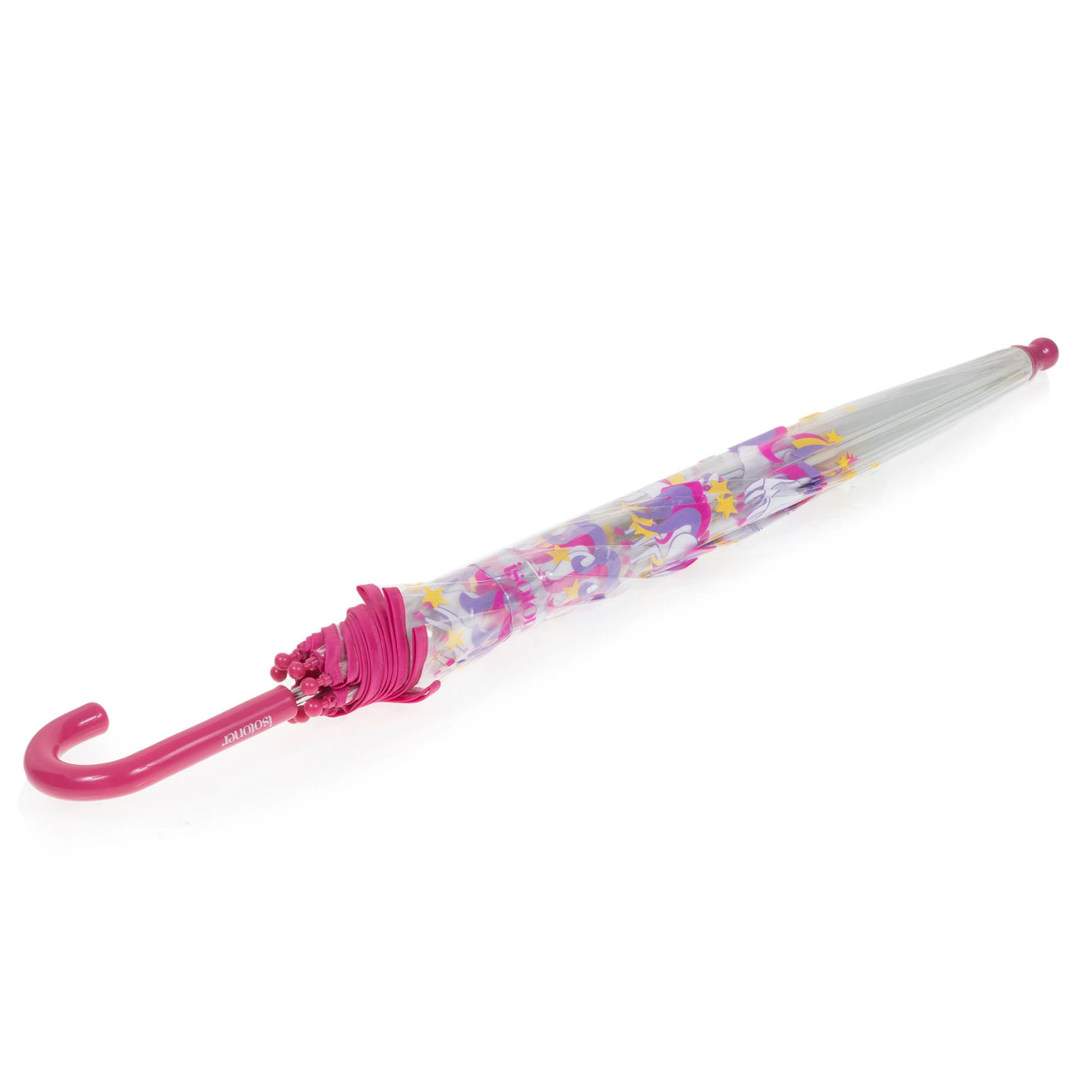 Parapluie Enfant transparent PVC/Licorne étoile