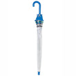Parapluie Enfant transparent PVC/Monstre bleu