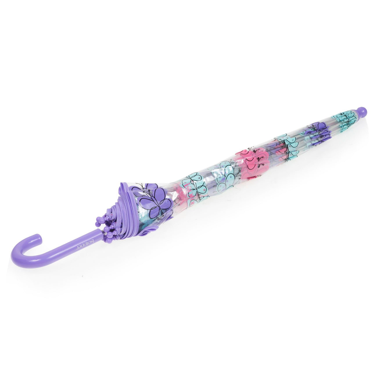 Parapluie Enfant transparent PVC/Papillons
