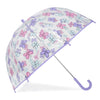 Parapluie enfant transparent pvc/papillons - Isotoner